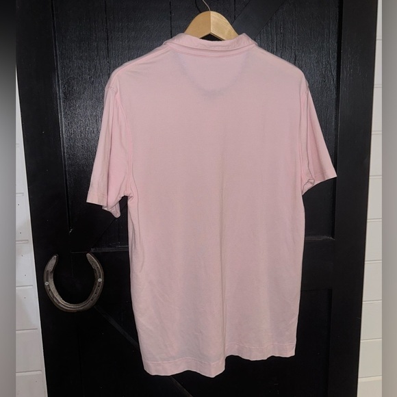 Peter Millar Collection Perfect Pique Pink Polo Cotton Tencel Blend 360 Stretch - Picture 7 of 9